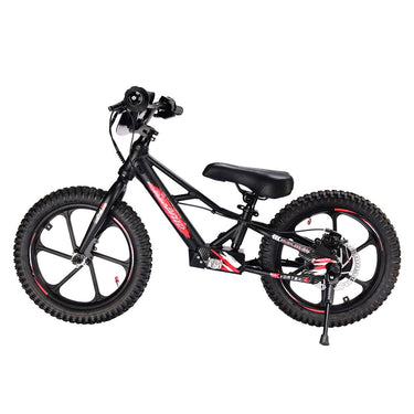 Pῡr-Speed Model 16S Electric Balance Bike for Kids- 36v/350w with 4.0Ah Battery